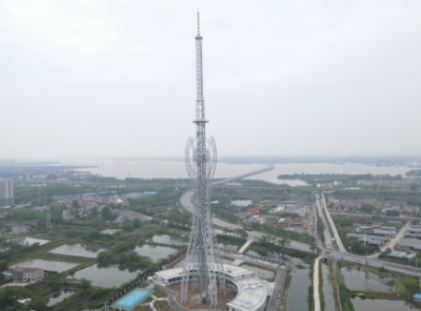 荊州廣播電視發(fā)射塔遷建工程獲中國鋼結(jié)構(gòu)金獎