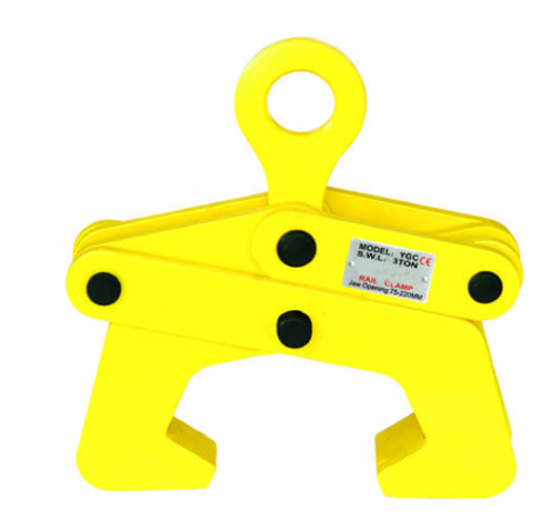 鋼軌吊鉗用于鐵路建設(shè)吊運(yùn)鋼軌