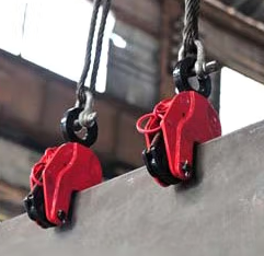 豎吊鋼板鉗的工作原理